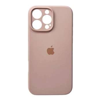 Чохол силіконовий Full Silicone Case for iPhone 15 Pro Pink Sand (з захистом камери)