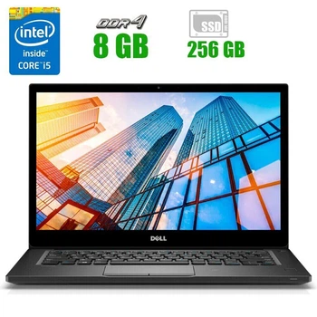 Нетбук Dell Latitude E7290 / 12.5" (1366x768) TN / Intel Core i3-7130U (2 (4) ядра по 2.7 GHz) / 8 GB DDR4 / 128 GB SSD / HD Graphics 620 / WebCam / Win 10 Pro б/у