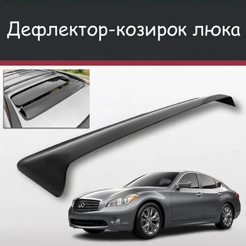 Спойлер дефлектор на люк Infiniti Q70 Інфініті Ку70 козирок даху