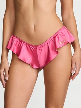Трусики бразиліана жіночі Victoria's Secret 375218152 L Рожеві (1162057357)