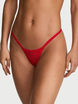 Трусики стринги женские Victoria's Secret 482181177 L Красные (1162105757)