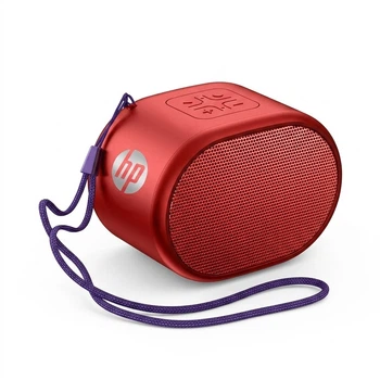 Колонка HP S01 Bluetooth мини сабвуфер портативная, для дома/улицы, красная