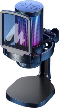 Конденсаторный микрофон Maono DM20, проводной, USB, с шумоподавлением, для ПК, ноутбука, игр, стримов, записи и караоке, черный