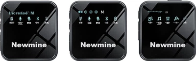Петличный микрофон Newmine MC206, беспроводной, с шумоподавлением
