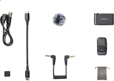 Мікрофон UGREEN MIC6 75196 петличний бездротовий з шумозаглушенням