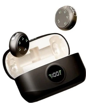 Микрофон петличный беспроводной Soaiy MK50, двухканальный, для Apple
