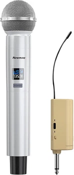 Микрофон Newmine MC51 беспроводной для караоке с усилителем
