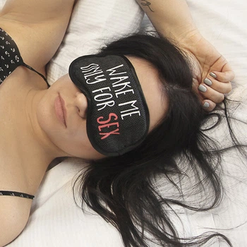 Маска для сну Wake me only for sex