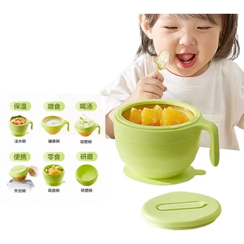 Детская миска Babycare Super Bowl из PPSU на присоске с подогревом 400 мл Pink