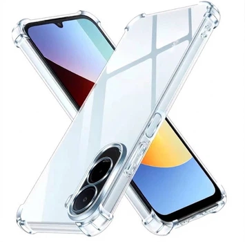 Противоударный прозрачный чехол для Xiaomi Poco M7 4G