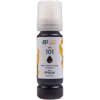 Чорнило PowerPlant 101 для Epson L4150/4160 70г Black Pigment пігментне (PP101BP)