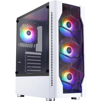 Корпус 1stPlayer White без БП (D4-WH-4F1-W)