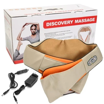 Массажер электрический роликовый Neck Kneading с подогревом