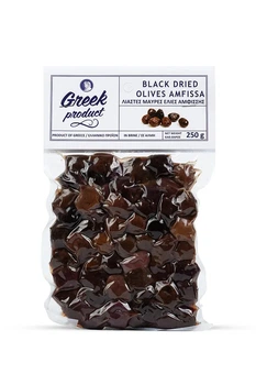 Чорні оливки Каламата з кісточкою Greek Product Kalamata 250г