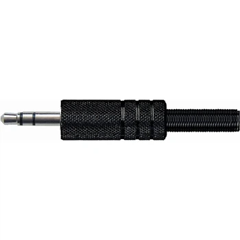 Конектор miniJack стерео 3.5 мм QUIK LOK G118BK Stereo 3.5mm metal jack plug (220571)