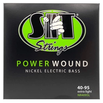 Струни для бас-гітар SIT STRINGS NR4095L EXTRA LIGHT POWER WOUND NICKEL BASS STRING (236730)