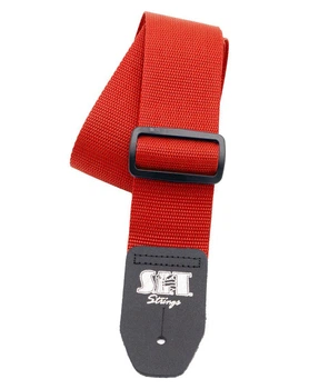 Ремінь гітарний SIT STRINGS 2″ GUITAR STRAP RED (236738)