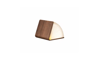 Светильник-книга на аккумуляторе Gingko Super Mini Smart Book, орех | G086WT