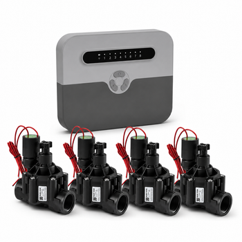 Комплект для автоматического полива Tervix (WiFi контроллер + 4 клапана DN40) (499428)