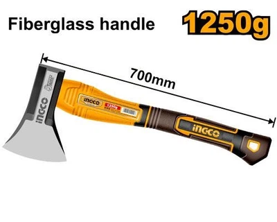 Топор фибергласовая рукоятка INGCO 1250 г (HAX0811250)