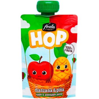 Яблучно-ананасове пюре Anela Fruits 100 г (21778054)