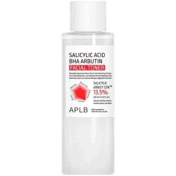 Тонер для проблемної шкіри з саліциловою кислотою, BHA та арбутином APLB Salicylic Acid BHA Arbutin Facial Toner, 160 мл
