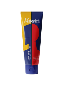 Жовта пілінг-олія «Потрійне сяйво» Malevich Triple Glow Yellow Peeling Oil 75 мл