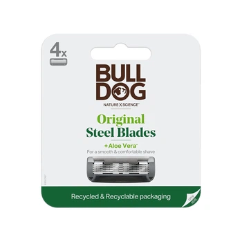 Сменные картриджи для бритья Bulldog 4 шт