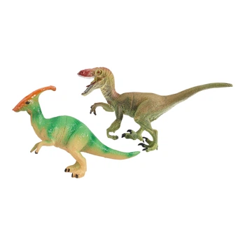 Набор фигурок Dino World Динозавры Паразауролоф и Карнотавр (CJ-4960859)