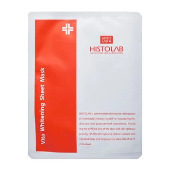 Маска на нетканной основе Мультивитаминная с осветляющим комплексом VITA WHITENING SHEET MASK HISTOLAB 30 мл
