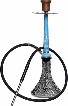 Кальян Tiaga Hookah Astra Crystal Blue - Craft Crystal Black