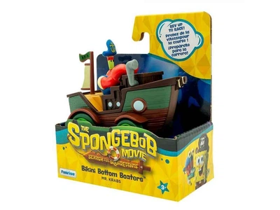 Фігурка SPONGEBOB Губка Боб у кіно У пошуках Квадратних штанів: човняра-пірата Містера Крабса FR73111/73113