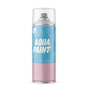 Аэрозольная краска на водной основе Belife Aqua Paint бирюзовая шелковисто матовая (А19)