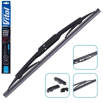 Щітка склоочисника каркасна Vitol EXO 12" 300 мм (VK-12300)