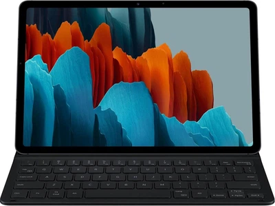 Чохол-клавіатура Book Cover Keyboard Slim для Samsung Galaxy Tab S7 11.0 (T870/T875/T786) / Tab S8 11.0 (X700/X706) Black DE/UKR (EF-DT630BBGGDE)