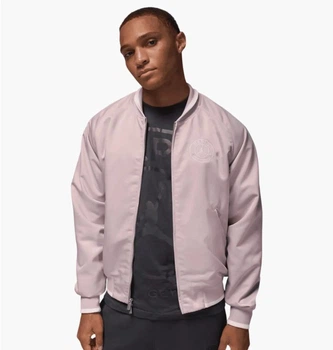 Бомбер мужской Jordan Psg Pink L Рожевий HV3455-627