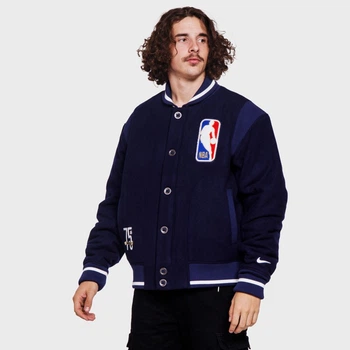 Бомбер мужской Nike Nba Destroyer Team 31 Courtside L Синий DB1227-419
