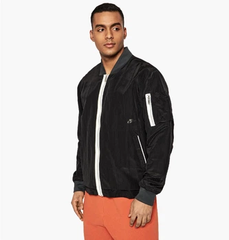 Бомбер мужской Nike Essentials Lined Bomber S Чорний DM6698-010