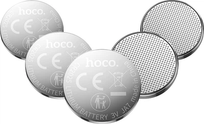 Батарейки Hoco JA7 CR2025 литиевые 5 шт (6942007674553)