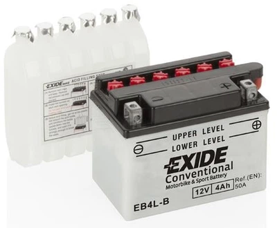 Автомобильный аккумулятор EXIDE 12V 4Ah/50A P+ (CNM EB4LB)