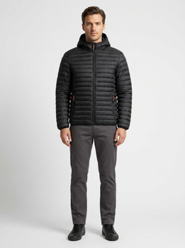 Куртка демісезонна чоловіча M Чорний FASHION (738427-M)