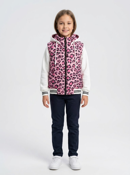Куртка демисезонная для девочки 110 Розовый BAMBINI (728784-110)