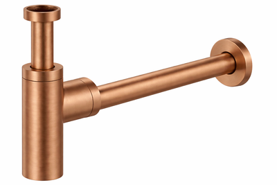 Сифон для умывальника VBI универсальный brushed copper VBI-059100BC