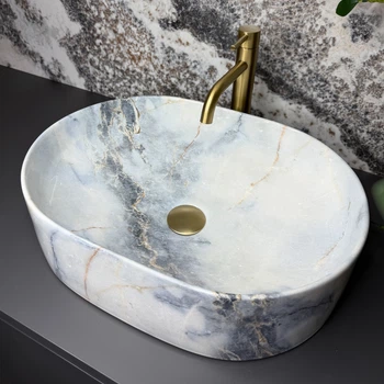 Умывальник (раковина) VBI VERONA 50 GRANIT GLOSSY накладной
