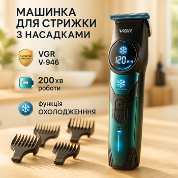 Триммер VGR V-946 с технологией охлаждения ICE TECHNOLOGY