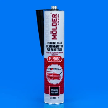 Герметик полиуретановый автомобильный MOLDER PU9080 черный 310ml