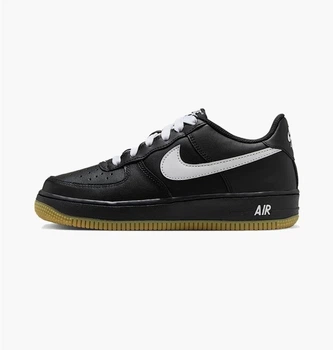 Кроссовки детские Nike Air Force 1 L V8 Big Kids Shoes Black 37.5 Чорний IB8845-001