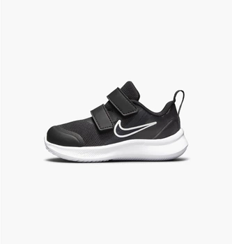 Кроссовки детские Nike Star Runner 3 23.5 Чорно-білий DA2778-003