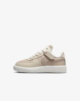 Кроссовки детские Nike Force 1 Low Se Easyon 35 Бежевий FZ4514-100