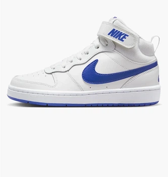 Кроссовки подростковые Nike Court Bugh Mid 2 Big Kids' Shoes 39 Біло-синій CD7782-113